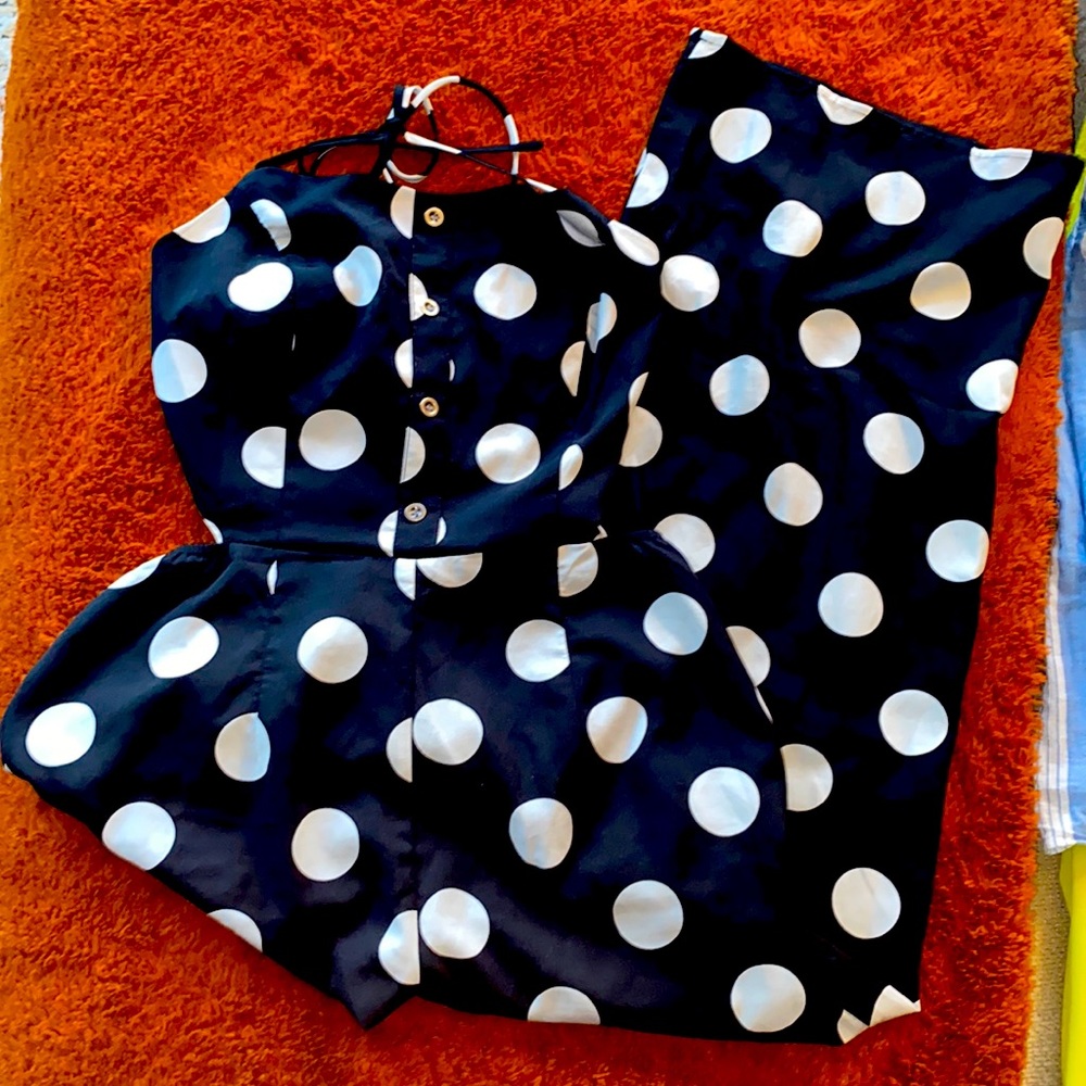 Polka Dot Forever 21 Jumpsuit